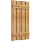 Ekena Millwork Spaced Board-n-Batten Shutters, Rough Sawn Western Red Cedar, 23W x 35H, PR RBS06S23X035RWR - alternate 5